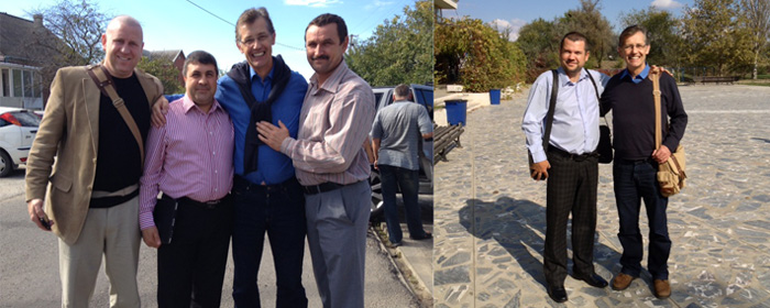 Russian Pastors and translator