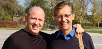 Stphen May and I in Russia