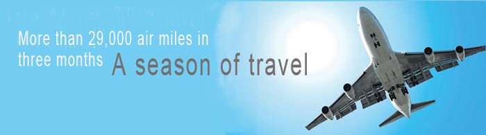 Air miles travelled